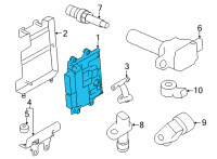 OEM Toyota GR86 ECM Diagram - SU003-10788