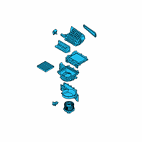 OEM 2022 Kia Telluride Pad U Diagram - 97100S9000