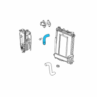 OEM 2005 Dodge Durango Hose-Radiator Inlet Diagram - 52028984AB