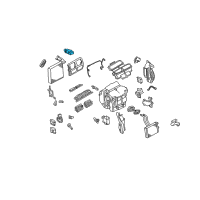 OEM 2007 Nissan Murano Valve Assy-Expansion Diagram - 92200-9H205