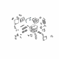 OEM 2005 Nissan Murano Harness-Heater Diagram - 27580-CA010