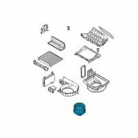 OEM 2009 Hyundai Genesis Motor & Wheel Assembly Diagram - 97113-3M000