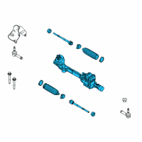 OEM 2018 Ford Flex Gear Assembly Diagram - GG1Z-3504-F