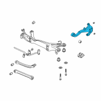 OEM 2004 Saturn L300 Knuckle Diagram - 21019252