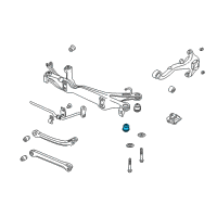 OEM 2000 Saturn LS2 Bushing Asm, Rear Suspension Support Diagram - 22704476