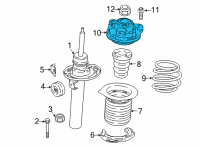 OEM 2021 BMW X3 Guide Support Diagram - 31-30-6-888-323