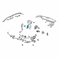 OEM 2010 Acura RDX Opds Unit Diagram - 81169-STK-A11