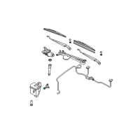 OEM 2019 Infiniti Q70L Packing-Washer Motor Diagram - 28921-50Y00