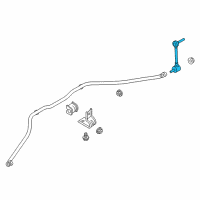 OEM Ford EcoSport Stabilizer Link Diagram - CN1Z-5K484-A