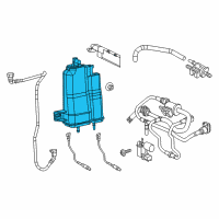 OEM Jeep CANISTER-Vapor Diagram - 68445459AA
