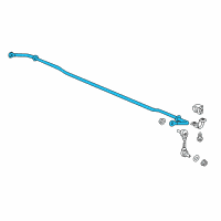 OEM 2020 Honda CR-V Stabilizer, Rear Diagram - 52300-TLA-A53