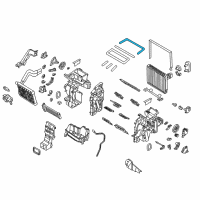 OEM Kia Seal-Duct NO3 Diagram - 97245D5010