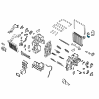 OEM 2022 Hyundai Santa Fe Seal Diagram - 97165-D5010