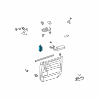 OEM 2019 Toyota Sequoia Memory Switch Diagram - 84927-0C030