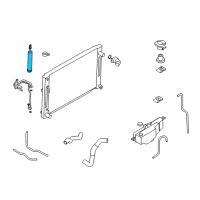 OEM 2010 Nissan Maxima Tank Assembly - Liquid Diagram - 92131-AU420