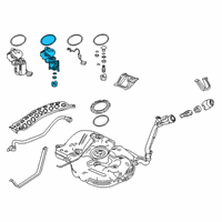 OEM 2017 Honda Civic FILTER SET, FUEL Diagram - 17048-TGH-A01