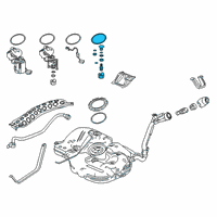 OEM Honda Civic Set, Pressure Regulator Assembly Diagram - 17052-TGH-A00