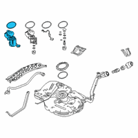 OEM 2019 Honda Civic Module Set, Fuel Pump Diagram - 17045-TGH-315