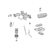 OEM 2003 Lexus IS300 Ring, O Diagram - 96741-19005