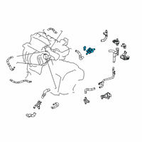 OEM Lexus UX200 Outlet Sub-Assembly Wat Diagram - 16305-24010