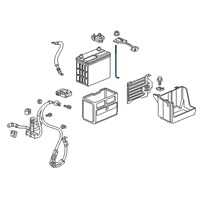 OEM Bolt, Battery Set Diagram - 31513-TBA-A00