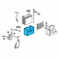 OEM Insulator, Battery Diagram - 31531-TBA-A01