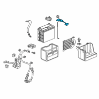 OEM 2017 Honda Civic Plate, Battery Set Diagram - 31512-TBA-A00