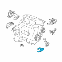 OEM 2017 Chevrolet Cruze Torque Strut Diagram - 42724957