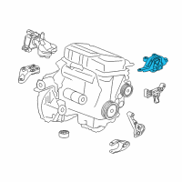 OEM 2017 Chevrolet Cruze Mount Diagram - 39117686