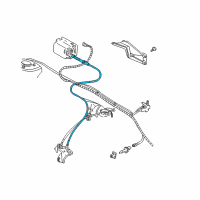 OEM 1996 Pontiac Sunfire Sealing Strip Asm-Front Side Door Window Outer *Black/Bright Diagram - 22606355