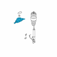 OEM 2009 Hyundai Genesis Bracket-Shock Absorber, LH Diagram - 54631-3M000