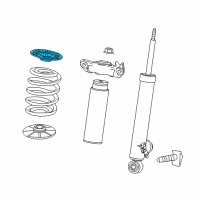 OEM 2016 Chevrolet Impala Lower Insulator Diagram - 13330714