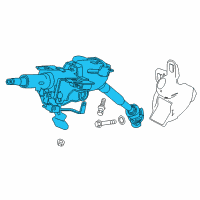 OEM 2015 Honda CR-Z Column Assembly, Steering Diagram - 53200-SZT-G03