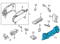 OEM 2022 Ford Bronco CONTROL Diagram - M2DZ-19980-A