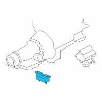 OEM Hummer Rear Mount Diagram - 15854676