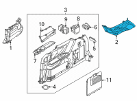 OEM Kia Carnival Trim Assembly-Gate PILLA Diagram - 85855R0000BSU