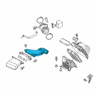 OEM Kia Duct Assembly-Air Diagram - 28210A9100