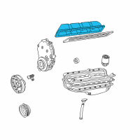 OEM 1999 GMC Savana 3500 Cover Asm-Valve Rocker Arm Diagram - 12555268