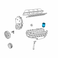 OEM 1998 Chevrolet Tahoe Filter Diagram - 25160561