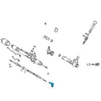 OEM Toyota RAV4 Outer Tie Rod Diagram - 45046-29305