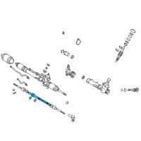 OEM 2000 Toyota RAV4 Rack Diagram - 44204-42021