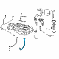 OEM 2020 Jeep Renegade Strap-Fuel Tank Diagram - 57008484AA