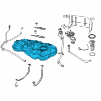 OEM 2018 Jeep Renegade Fuel Tank Diagram - 68254860AA