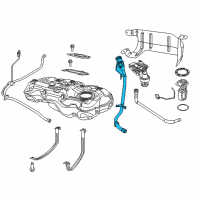 OEM 2021 Jeep Renegade Fuel Filler Diagram - 68472081AA