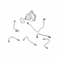 OEM 2009 BMW X5 Oxygen Sensor Diagram - 11-78-7-558-081