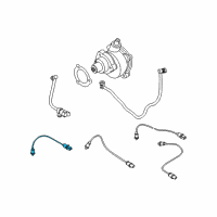 OEM 2010 BMW X5 Oxygen Sensor Diagram - 11-78-7-557-756