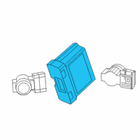 OEM Acura RLX Unit, Parking Sensor Diagram - 39670-TY2-A11