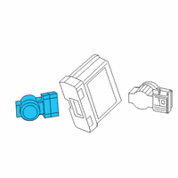 OEM Acura RLX Sensor (Gilded Pewter Metallic) Diagram - 39680-T0A-R42A4