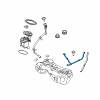 OEM 2018 BMW X3 Tension Strap Right Diagram - 16-11-7-404-150