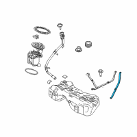 OEM 2018 BMW X3 Tension Strap Left Diagram - 16-11-7-404-149